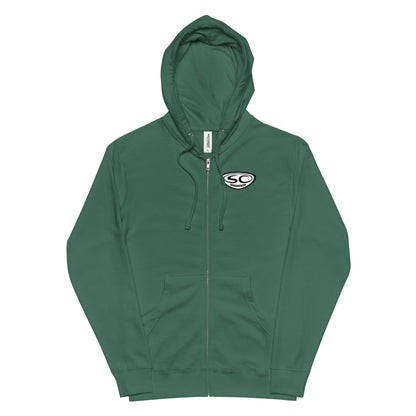 Santa Cruz Surf Shop OG Logo Premium Mens Zip Hoodie
