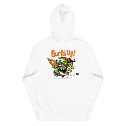 Santa Cruz Surf Shop Surf's Up Monster Premium Mens Hoodie