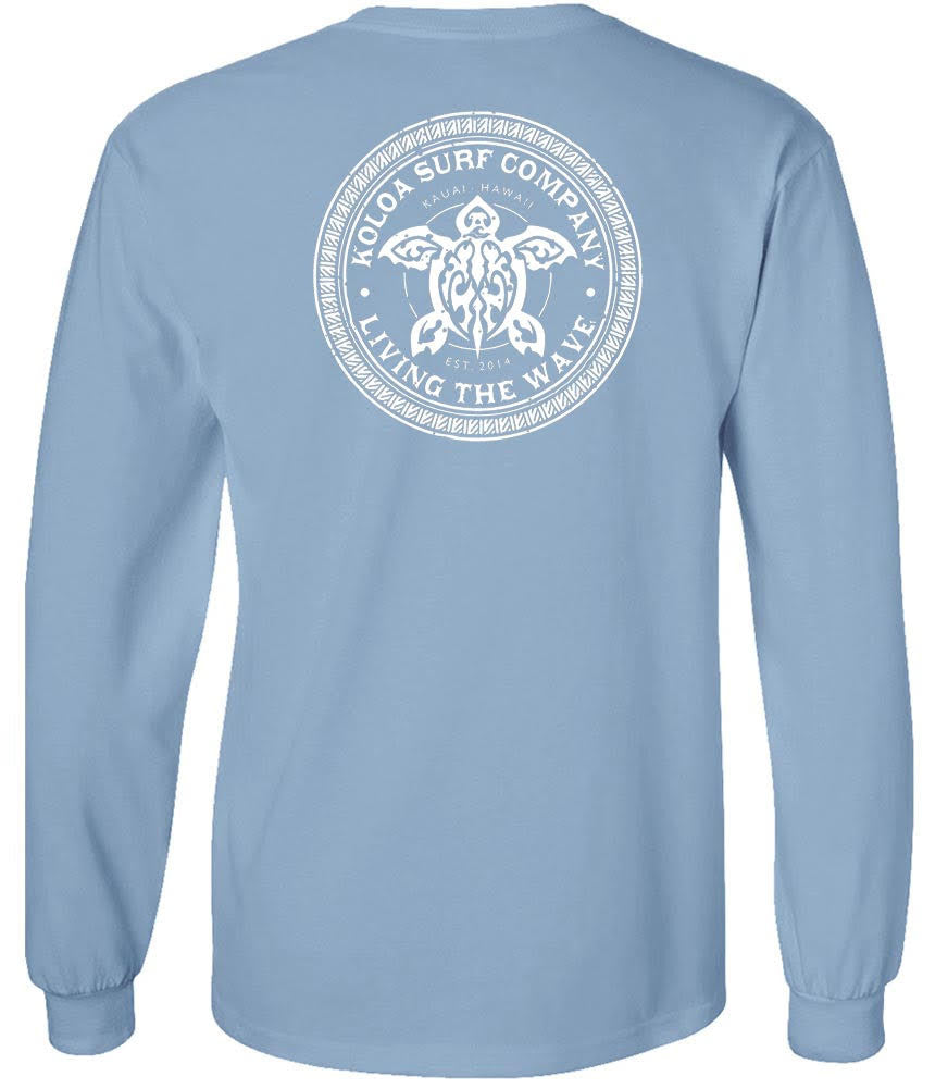 Koloa Tribal Turtle Long Sleeve T-Shirt