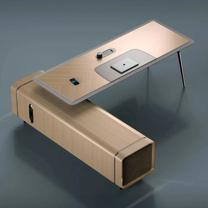 Symra · Modern L-Shaped Executive Desk