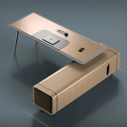 Symra · Modern L-Shaped Executive Desk