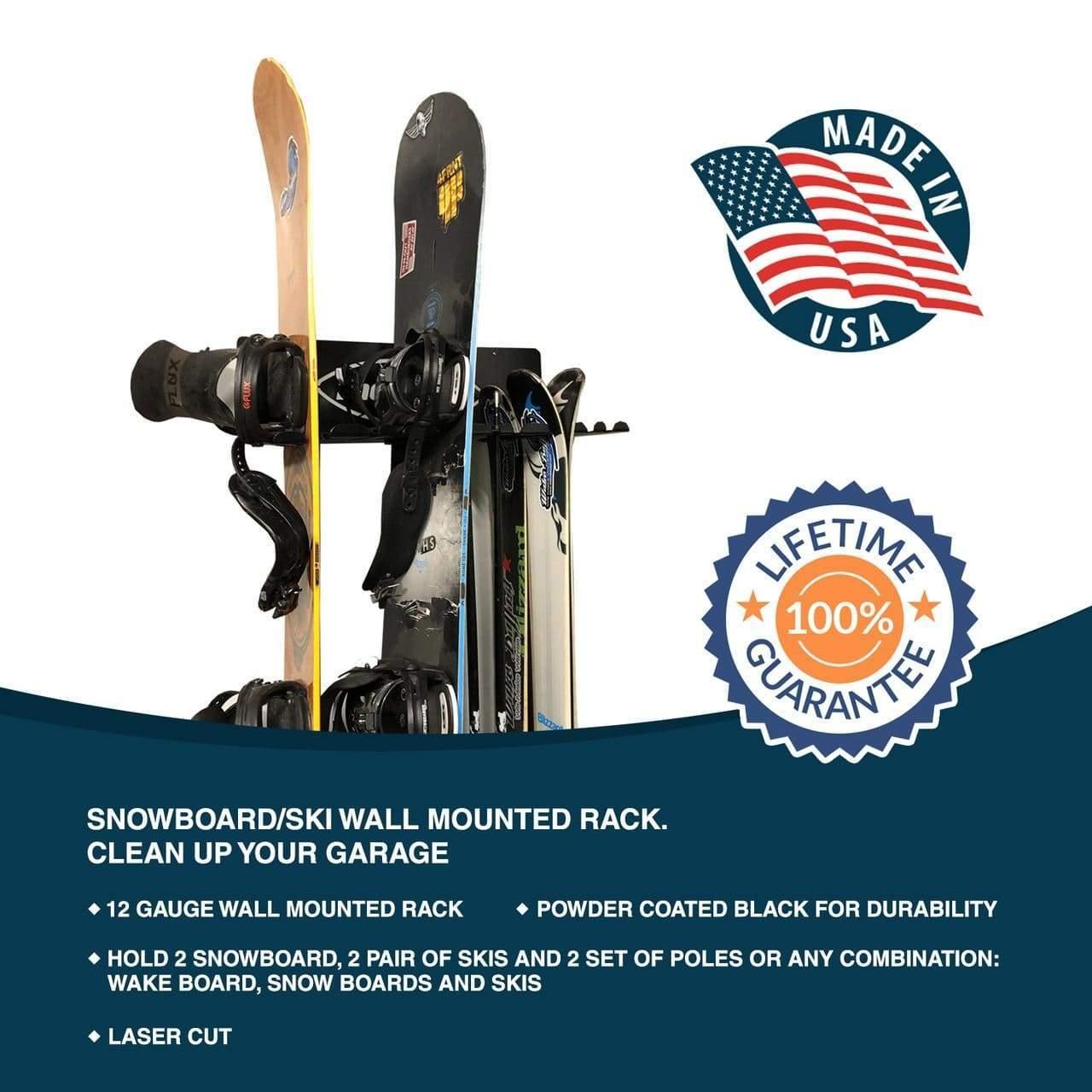 Rackanize Ski and Snowboard Rack