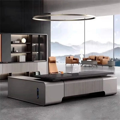 Canon · Modern L-Shaped Executive Desk