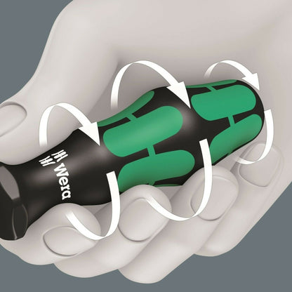 Wera 335/350/355/6 Kraftform Plus Lasertip Screwdriver Set 6 Piece 05105622001