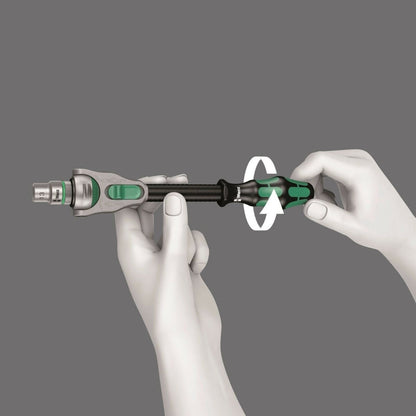 Wera 8100 SA 6 Zyklop Speed Ratchet Set 1/4" Drive Metric 05004016001