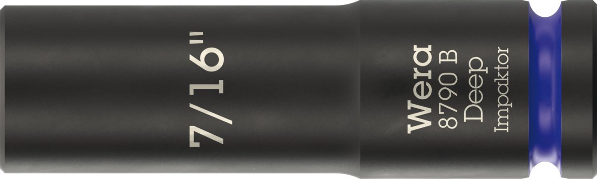 Wera 8790 B Impaktor Deep Socket 3/8" SAE