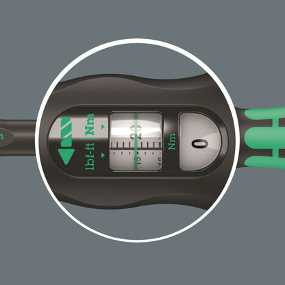 Wera C3 Click-Torque Wrench Set 2 For Cement Screws 1/2" Drive 05075681001