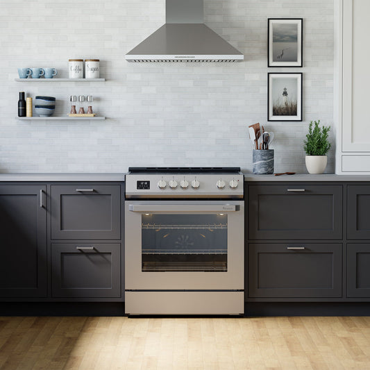 Rangaire 30" Electric Range AirFry Convection Oven Slide-in Stainless Steel RRE303TS