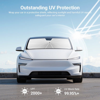 Windshield Sun Shade Umbrella for Tesla Model 3/Y/S/X
