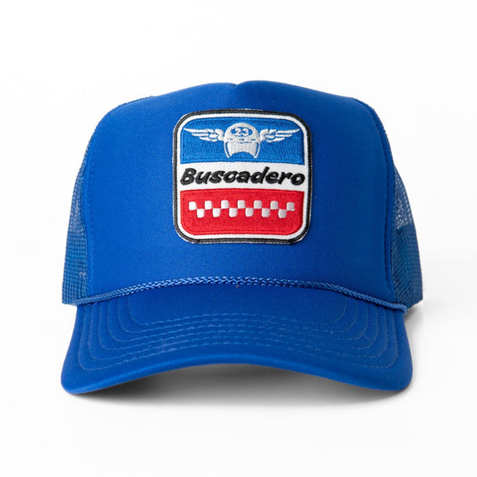 'Wings’ Foam Trucker Hat - Royal Blue