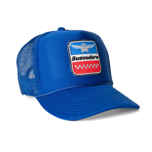 'Wings’ Foam Trucker Hat - Royal Blue