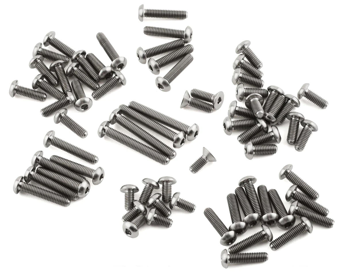 Team Associated B74.2 HyperLite Ti Upper Screw Kit