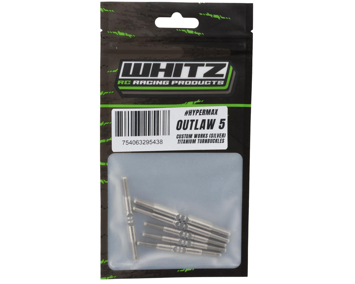 Custom Works Outlaw 5 HyperMax Ti Turnbuckles