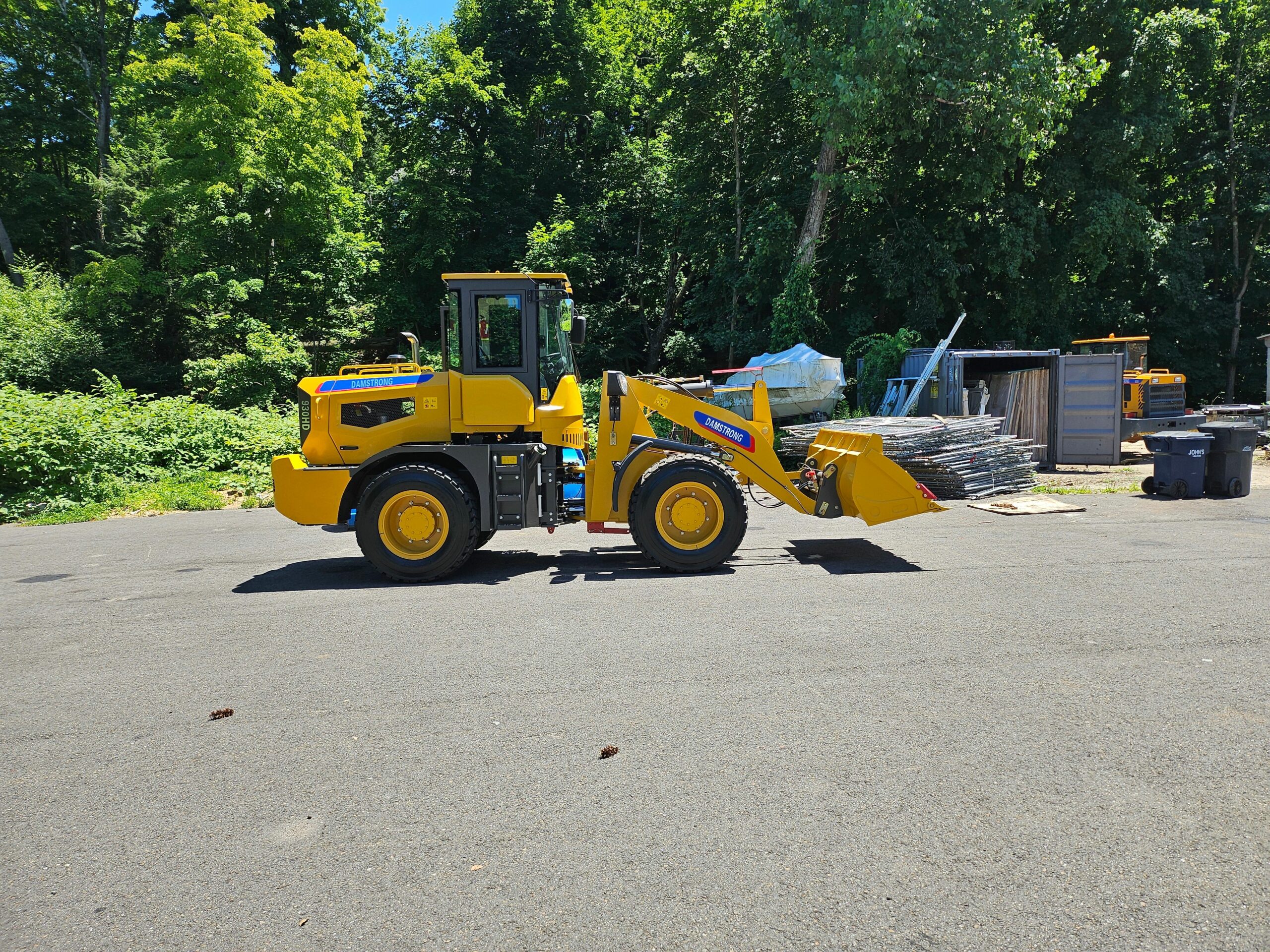 Roadrunner on a case construction equipment